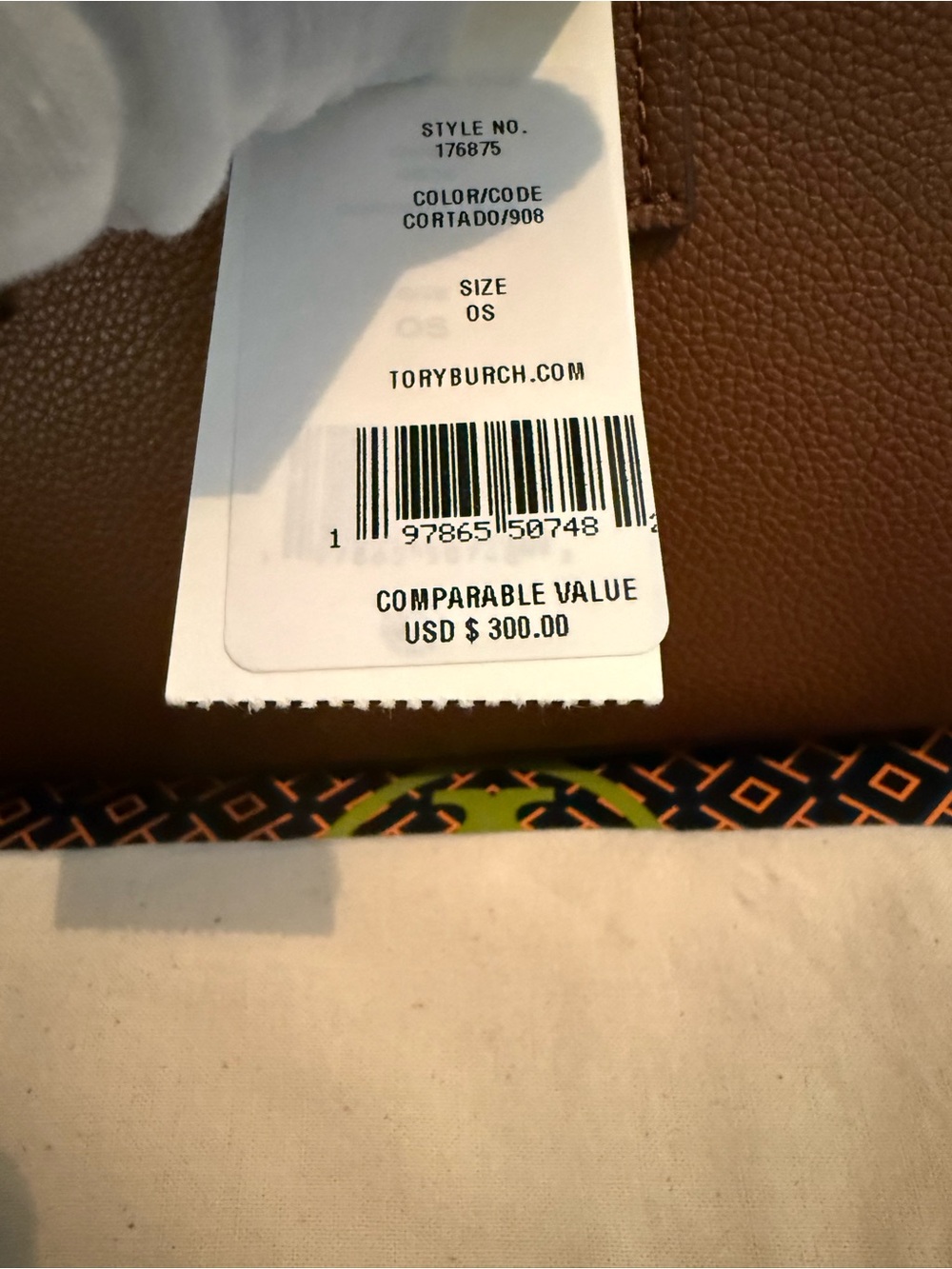 🔥NWT Tory Burch Blake Mini Tote in Cortado brown pebbled leather features gold🔥 - Picture 7 of 16